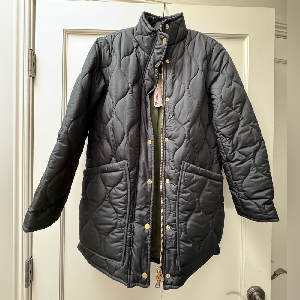 J. Crew Signature Puffer Black NWT